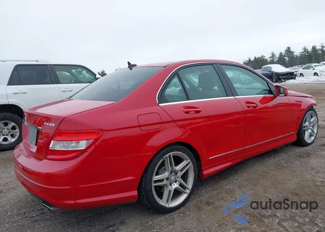 2010 Mercedes-Benz C 300 Sport 4Matic from USA, damaged, VIN WDDGF8BBXAF448390